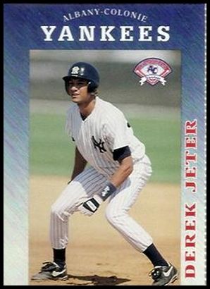 1994 Albany Yankees Yearbook Team Issue 2 Derek Jeter